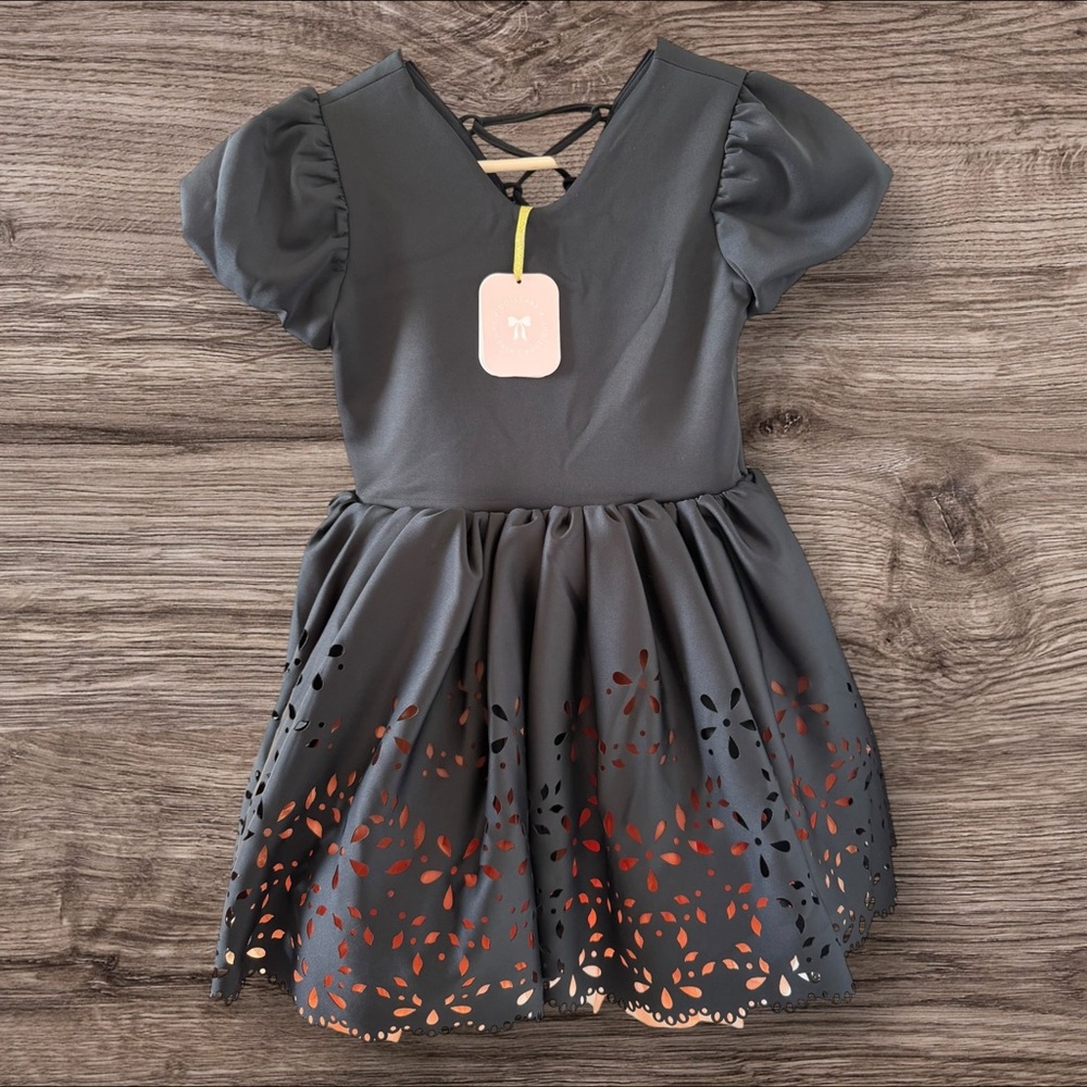 Dollcake Doiley Dress Black & Orange NWT Size 10 - matching size 6 & 2 available